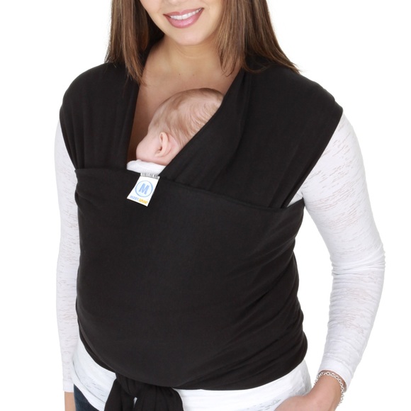 black moby baby wrap